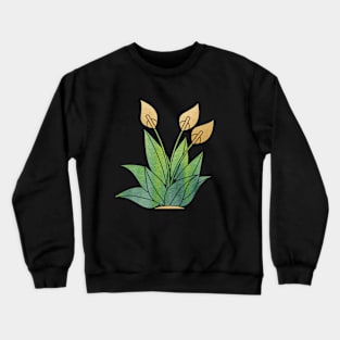 Plants Art Green Crewneck Sweatshirt